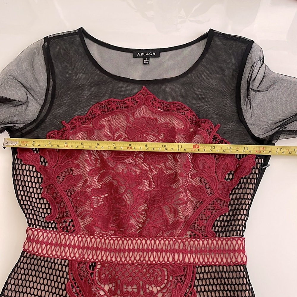 APEACH Dress Lace and Tuli Size S - Picture 5 of 7